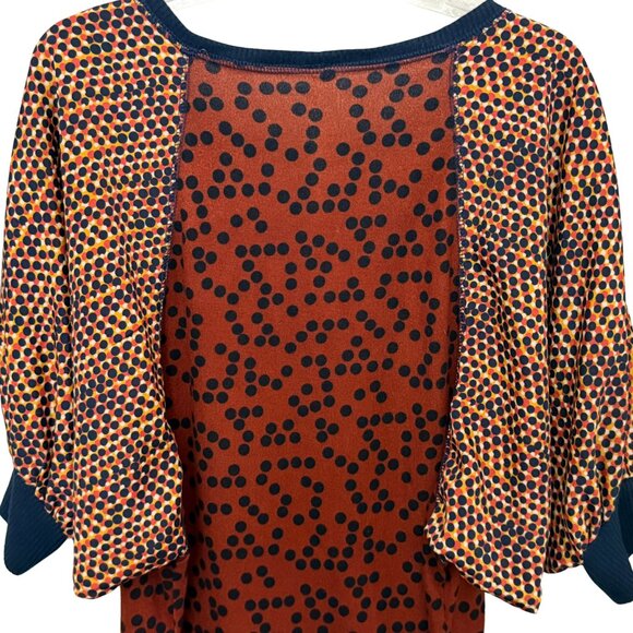 Uncle Frank Women's Vintage Balloon Sleeves Mini Dress - Size Small - Picture 6 of 8